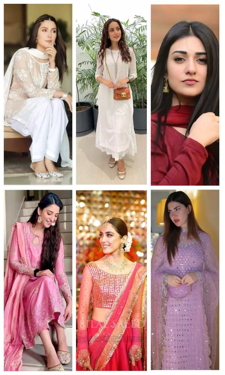 Ayeza,Zarnish Khan,Sarah,Ramsha,Maya,    Naimal