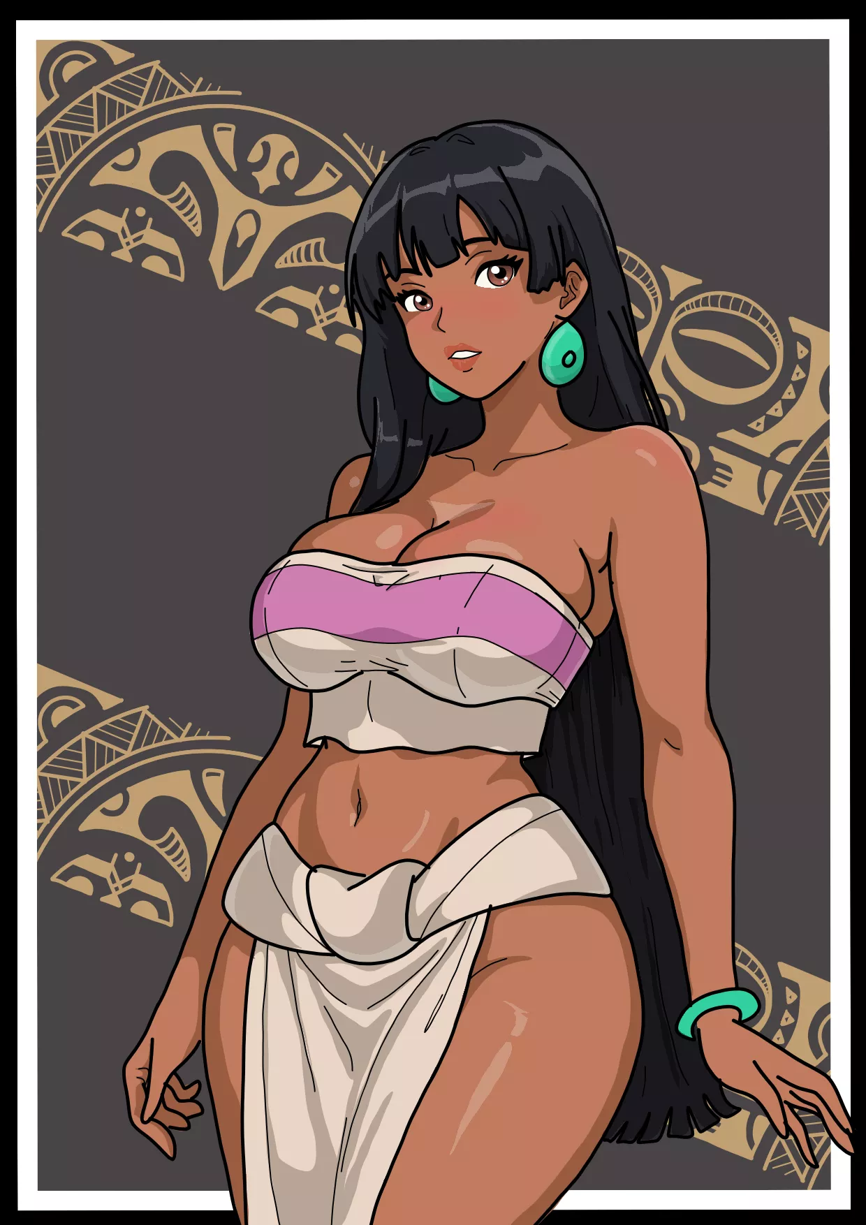 Beautiful goddess Chel   (rekheadz)