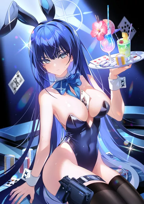 Casino Bunny Saori [Blue Archive]