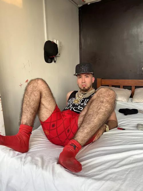 Come and smell my favorite socks haha, I bet you want them on your face bitch
