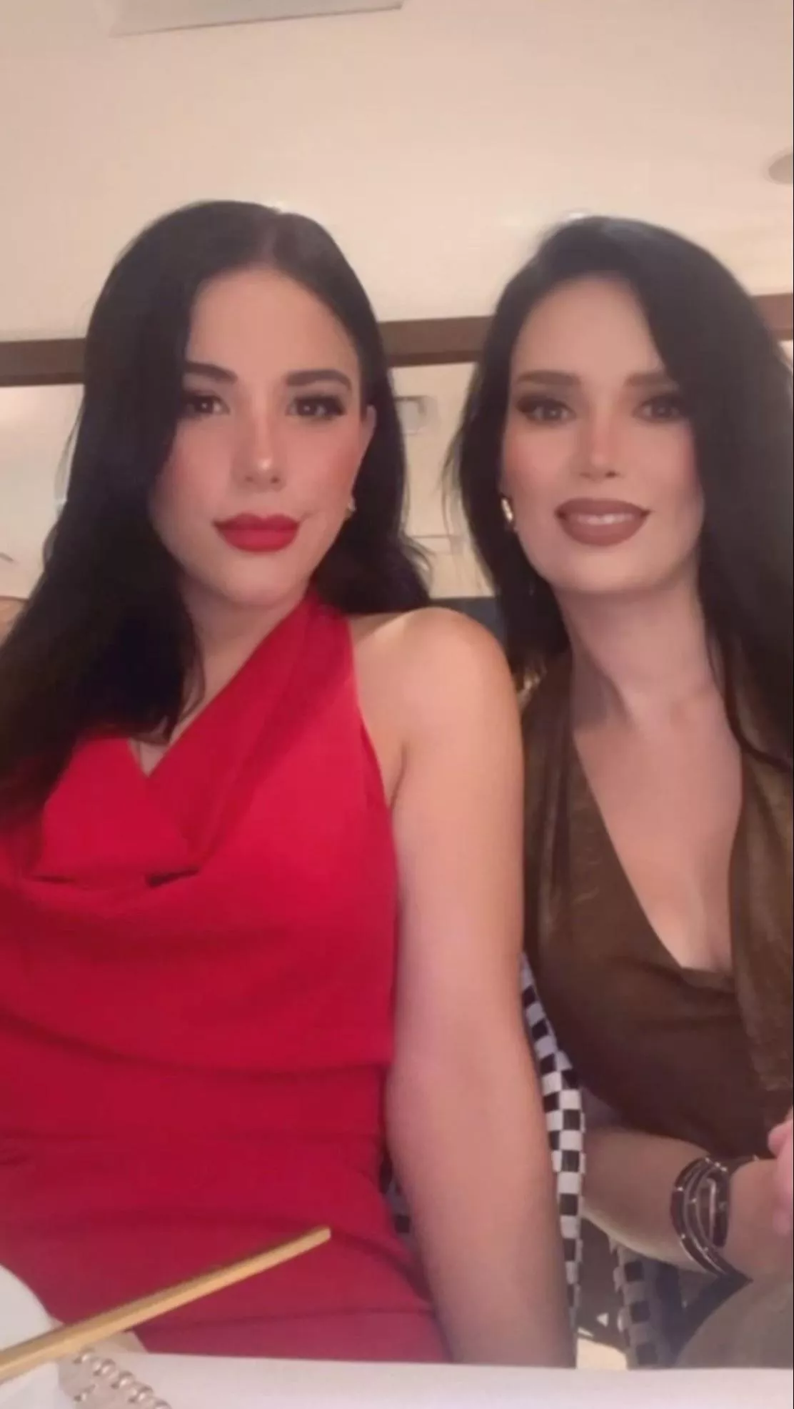 Debra Rico (part of “Las Pinales”) with Mili Felix (widow of Eliseo Imperial “Cheyo Ántrax” ✝️) 