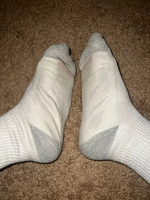 Dirty Hanes socks worn for 3 days 