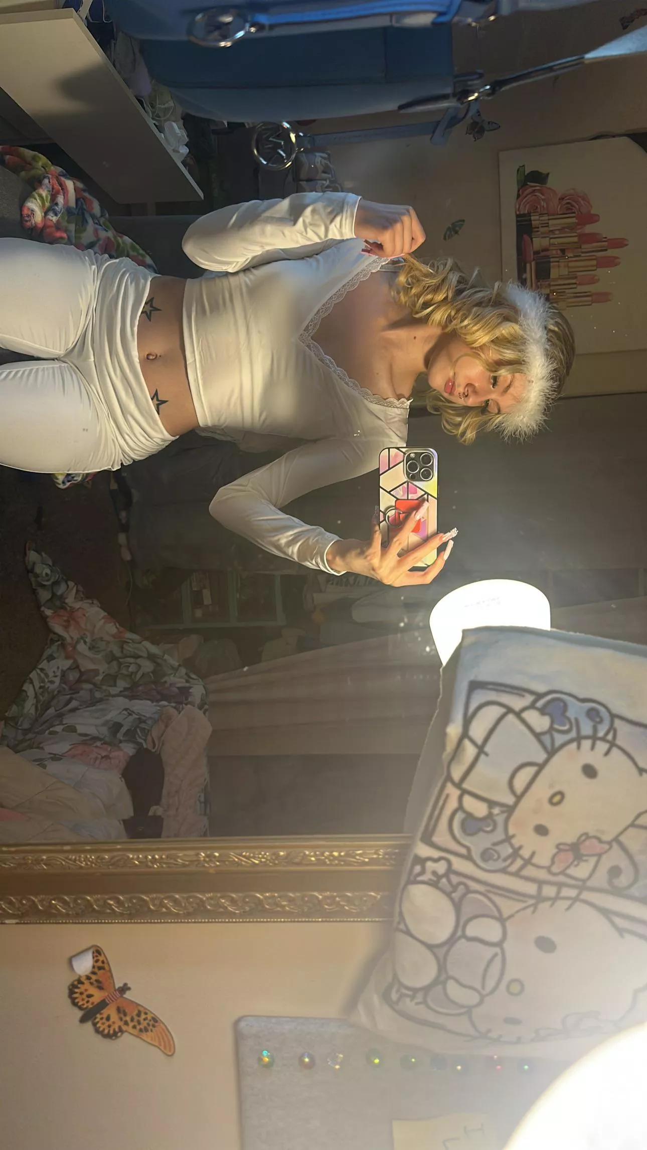 Don’t you want this angel to lock you up while you pay your debt off? ☺️