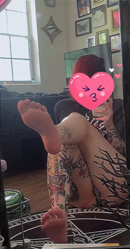 emo girl feet