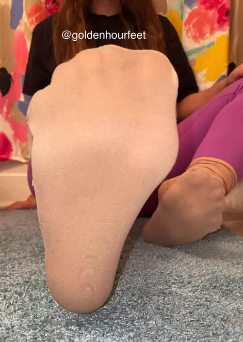 Ever had nylon socks?😏