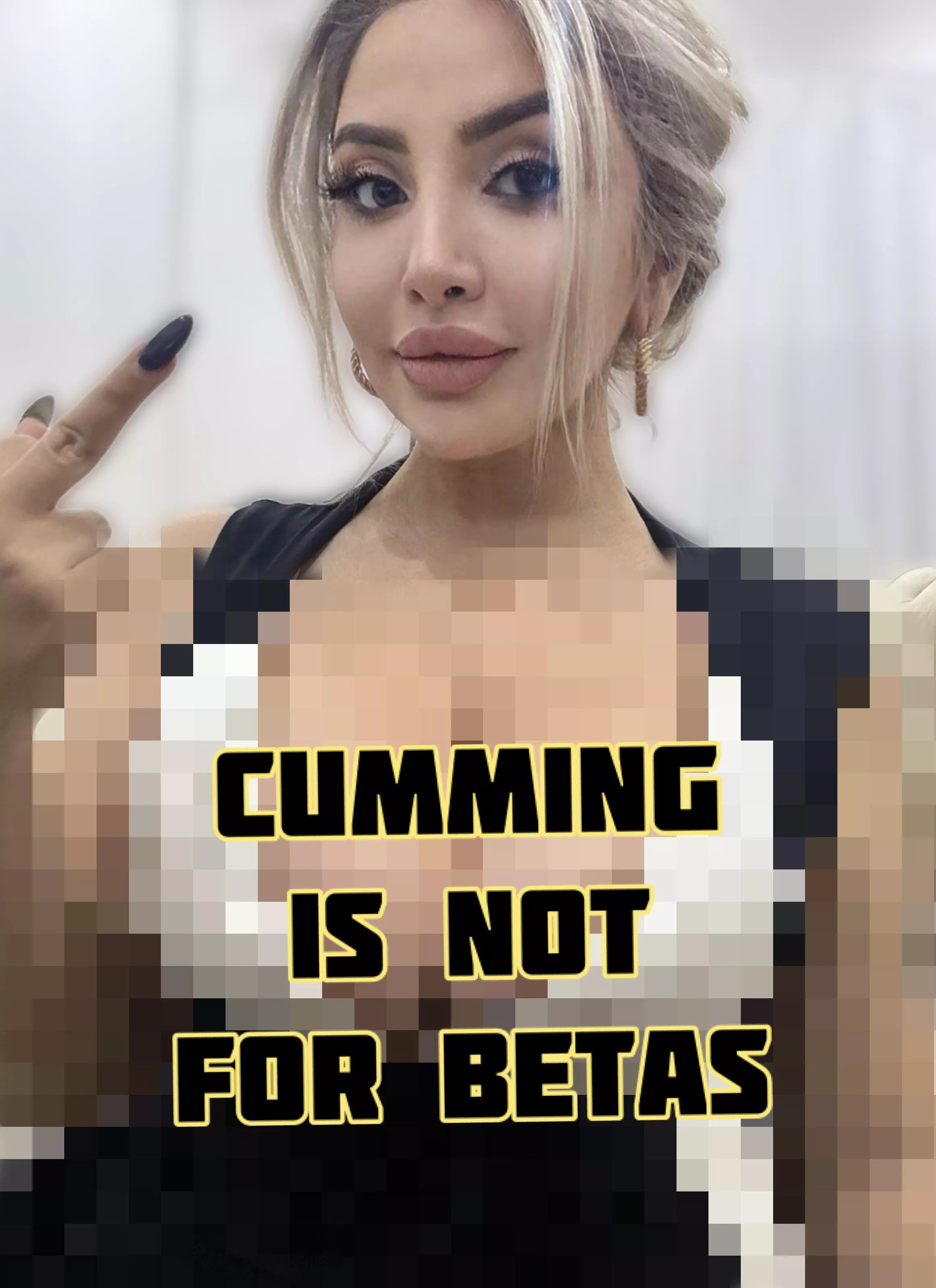 Everyday is no-nut November when you’re a beta 