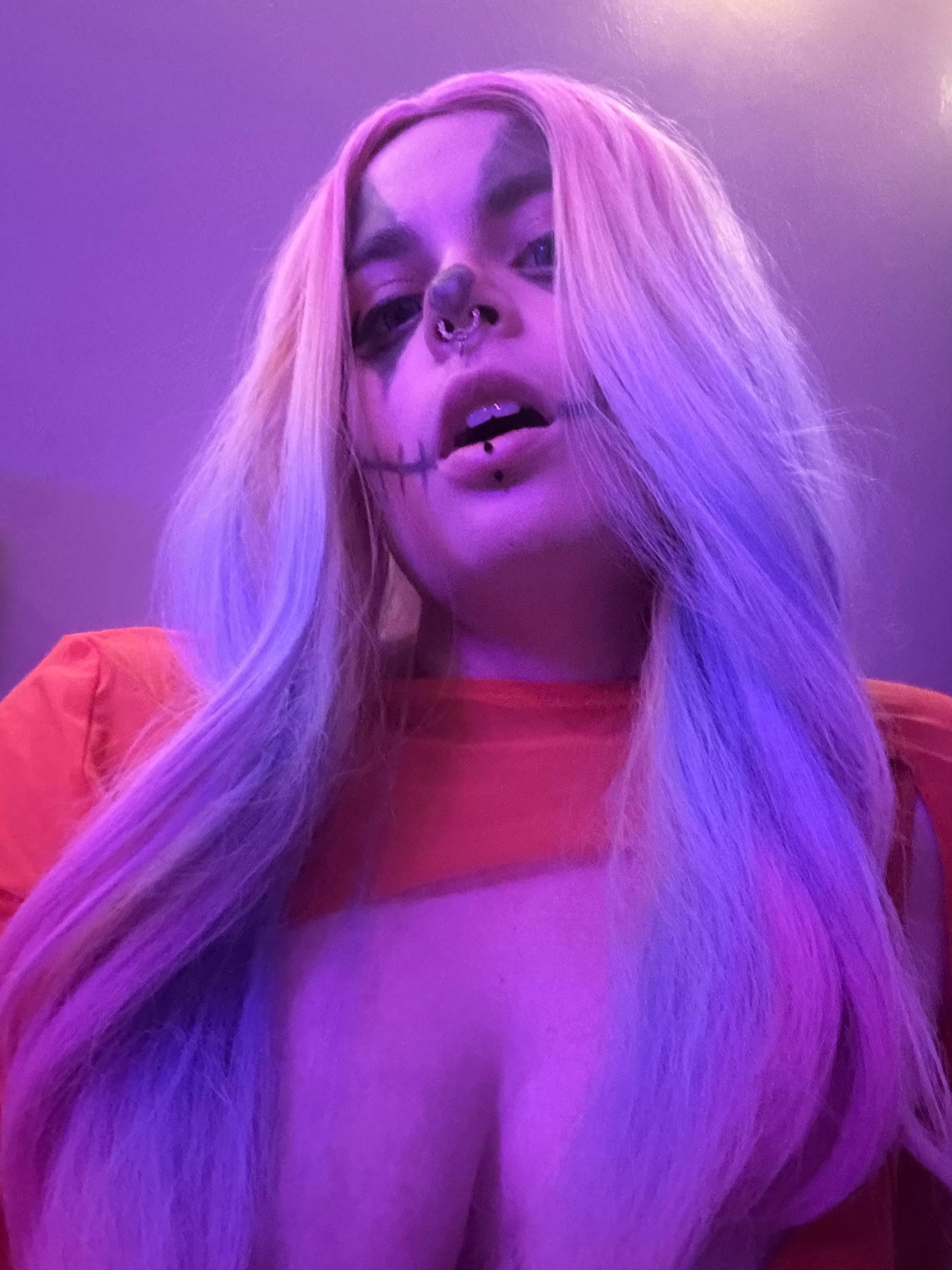 First time doing clown makeup! // georgiaroseeofficial 