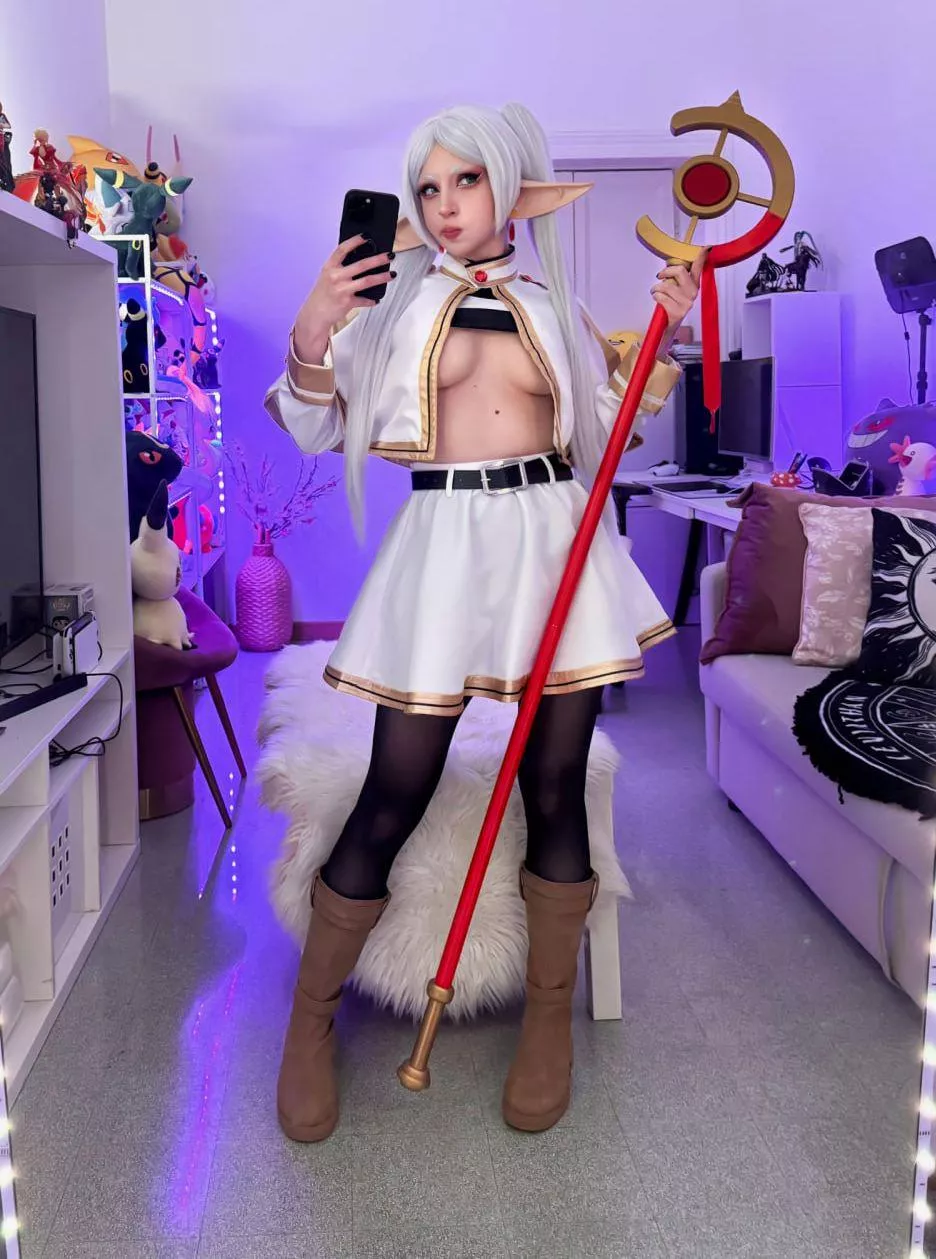 Freiren cosplay attempt by me (Shiroktsne)