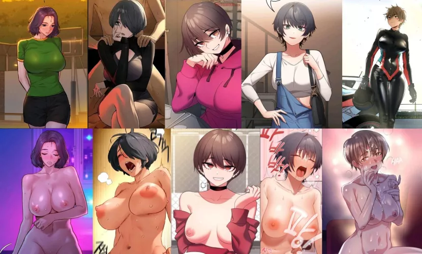[From friend to Lover]Top 5 Short Hair Tom-boyish Girls for me.