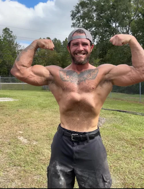 Getting the hang of smiling when I pose 