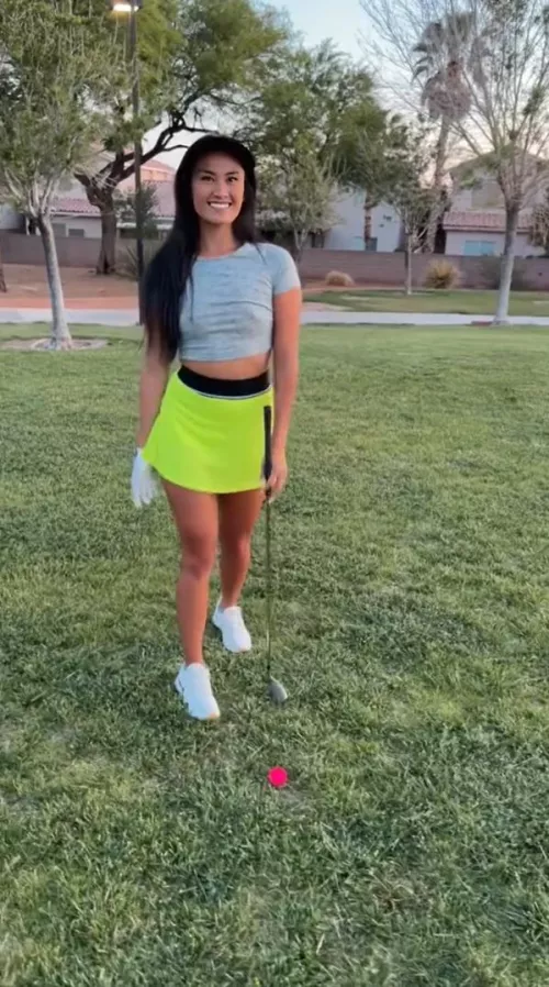 Golfing on Halloween 🏌️‍♀️