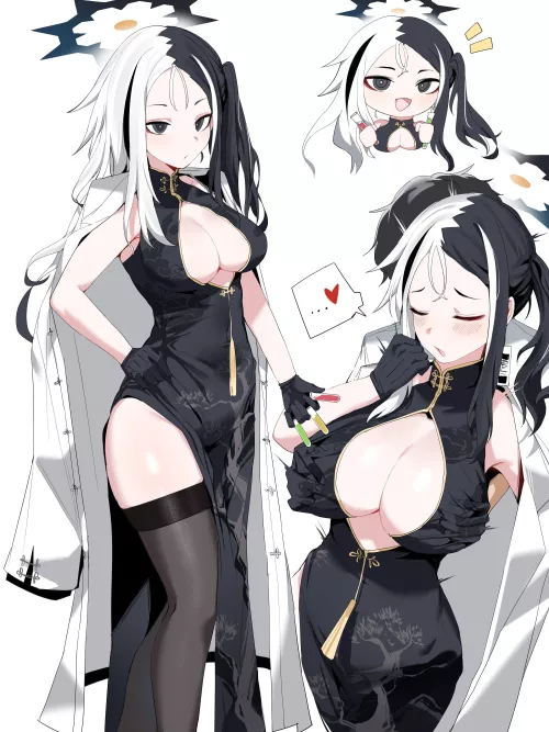 Groping Kai from behind