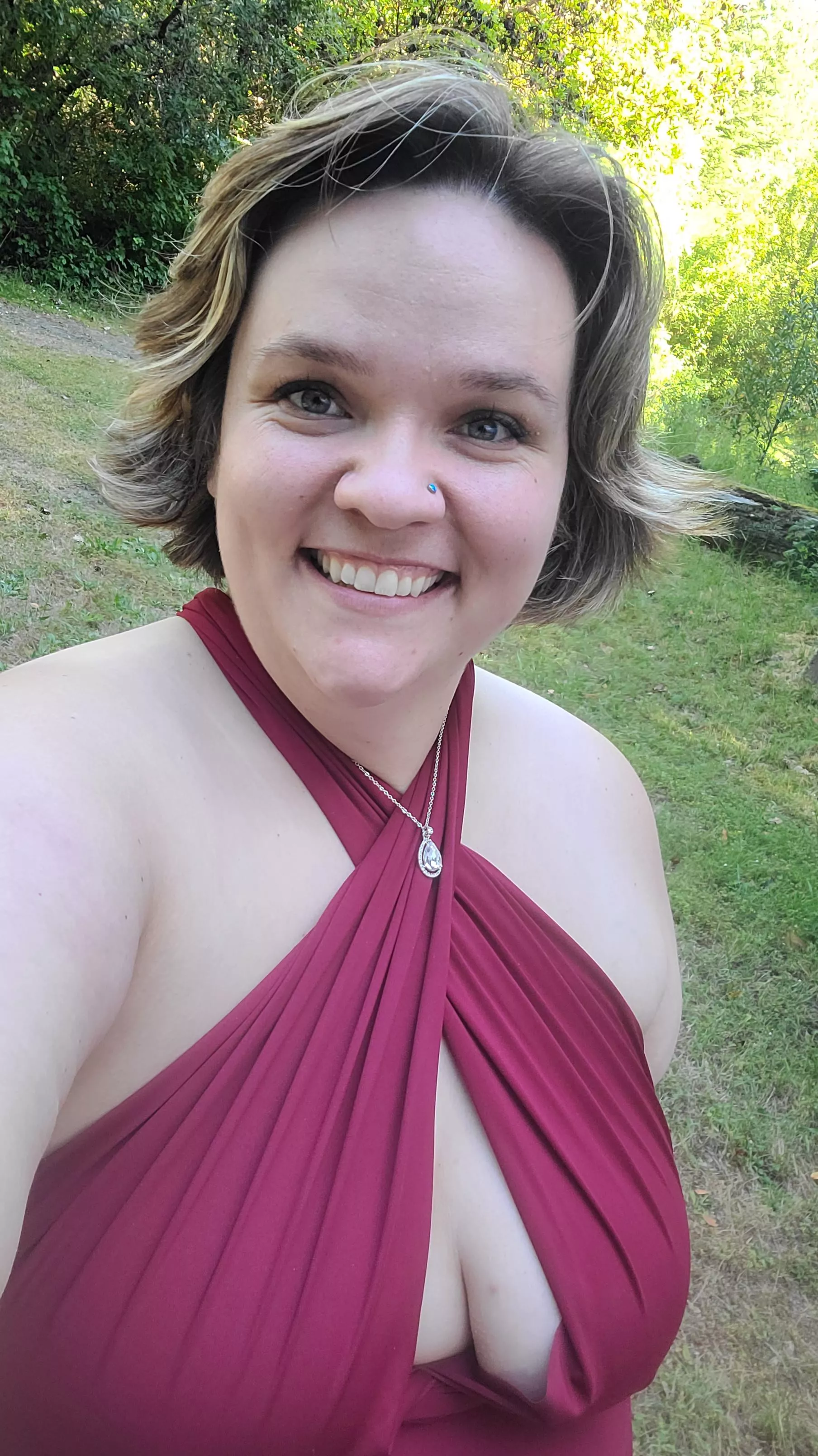 I think I made a cute pretty bridesmaid