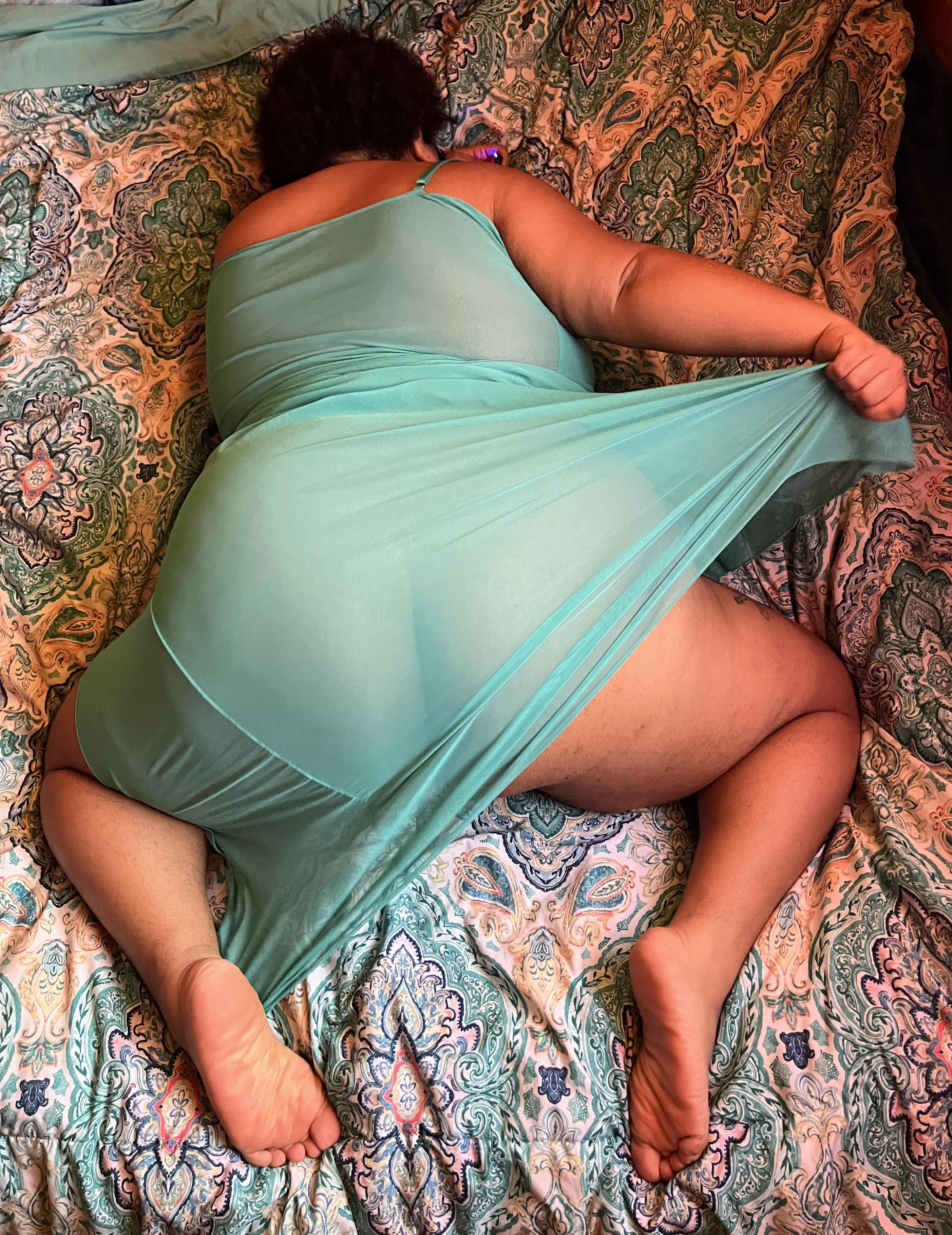 I think you should get in my bed