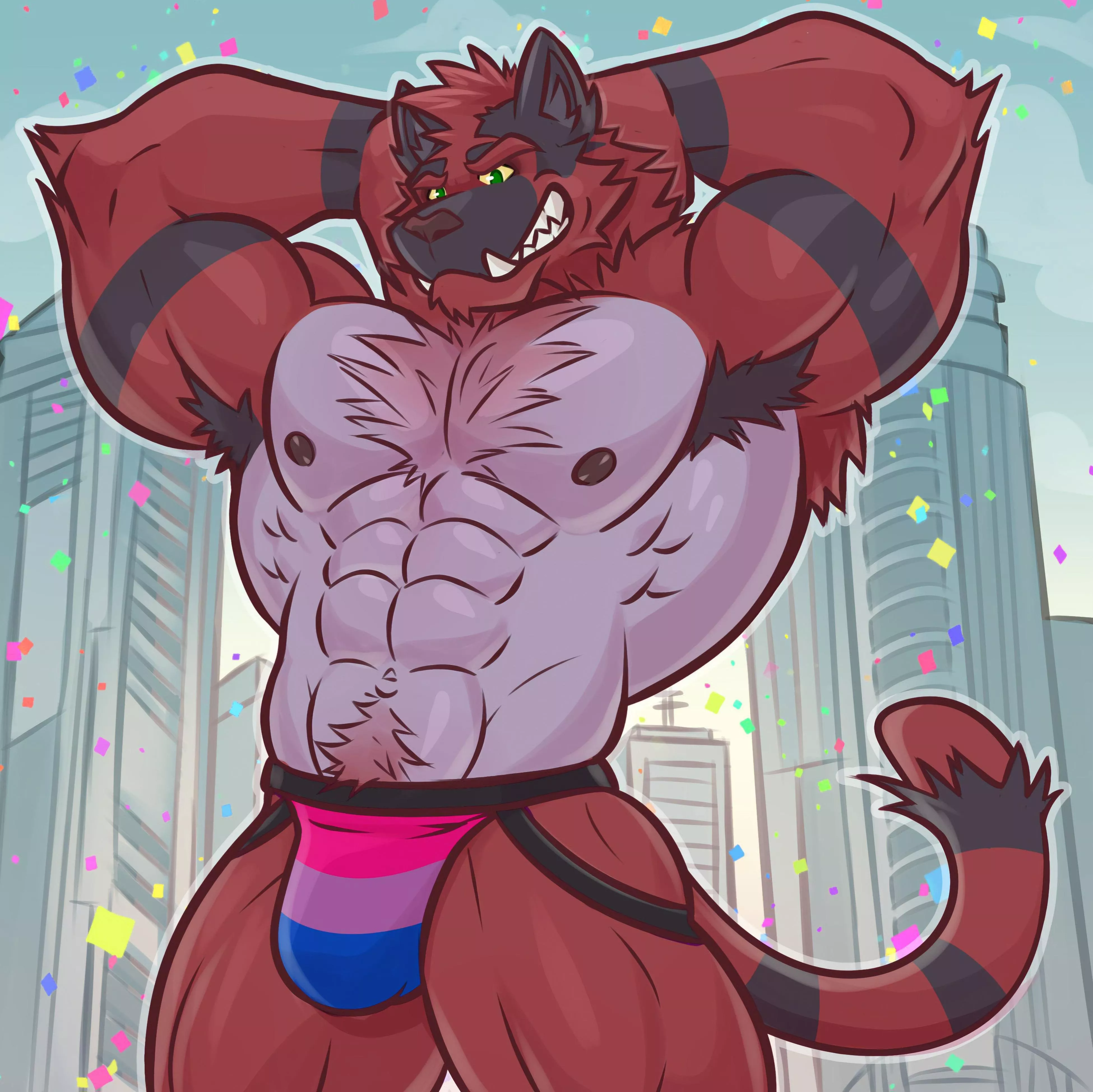 İncineroar Gay Furry Porn (@Pumpking_wolf)