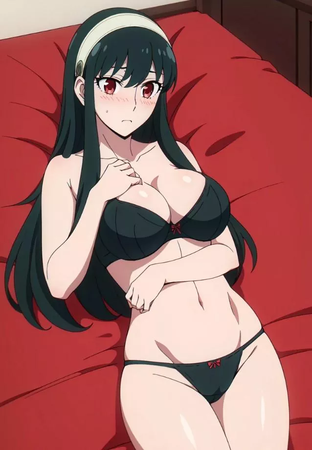 just laying down and ready