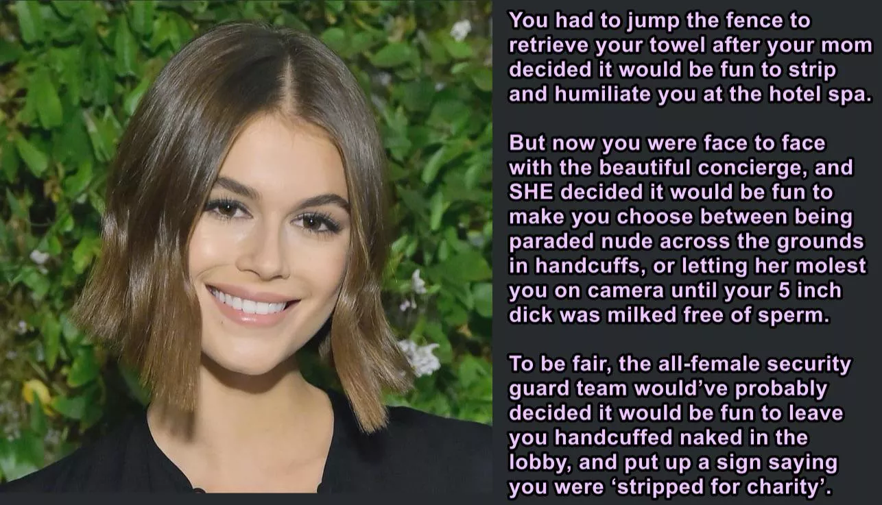 Kaia Gerber - This Horny Concierge Wants You to Choose Your Humiliation