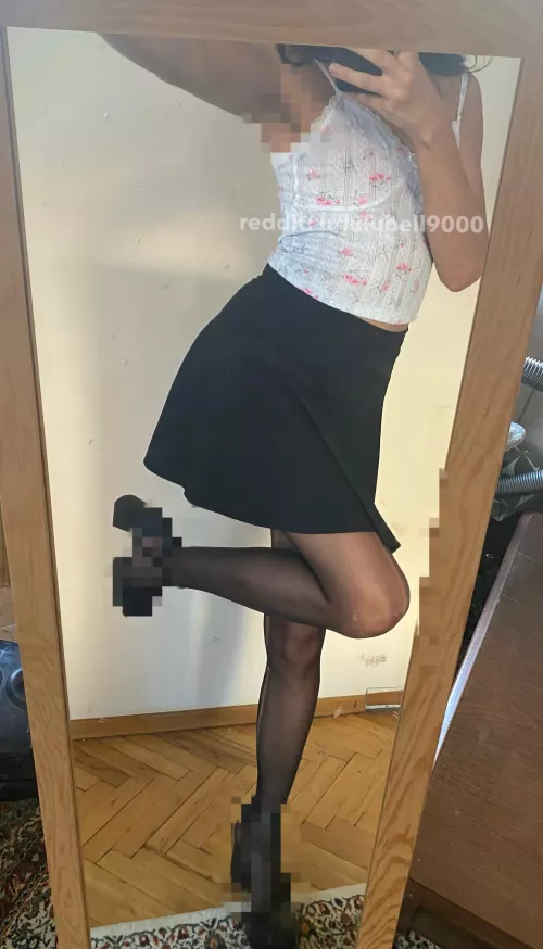 Kneel before your Goddess asking for permission to see beyond the pixels