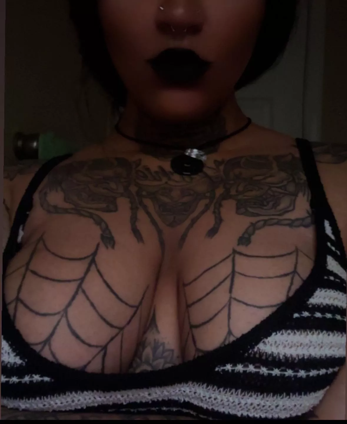 Latina Goth with a Huge Rack