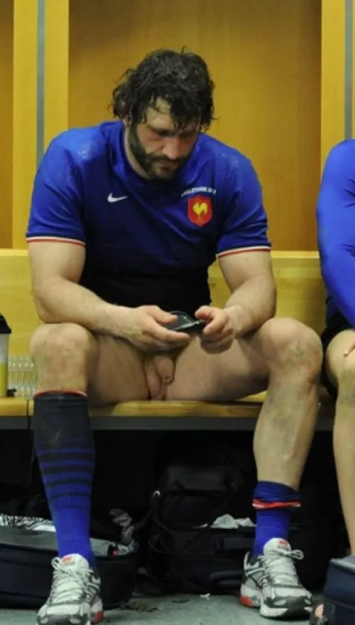 Lockeroom after the game