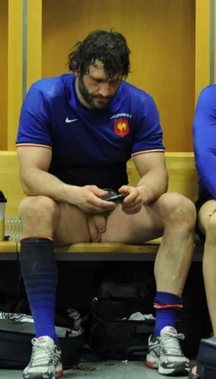 Lockeroom after the game