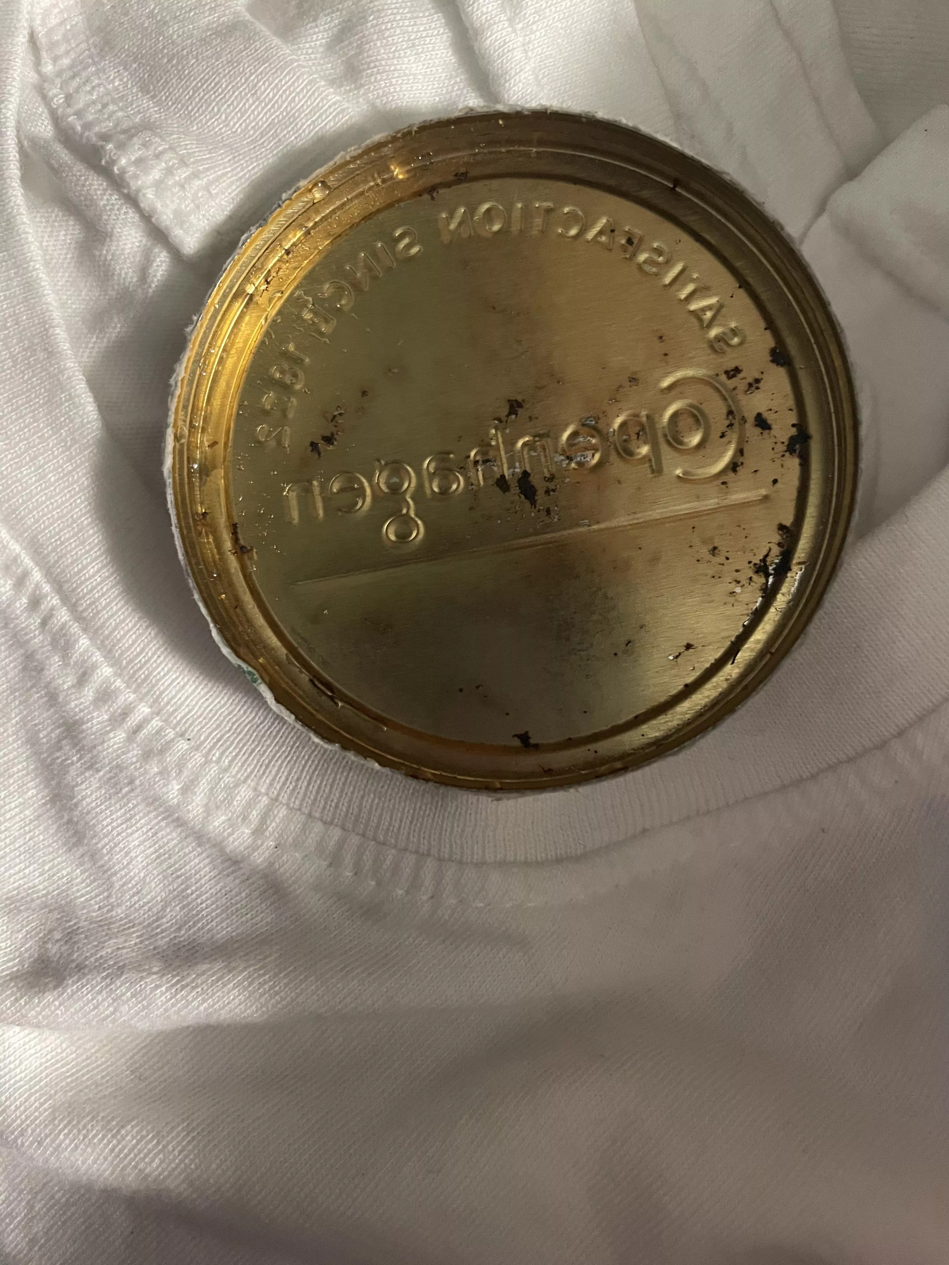 Mold in my Copenhagen can?