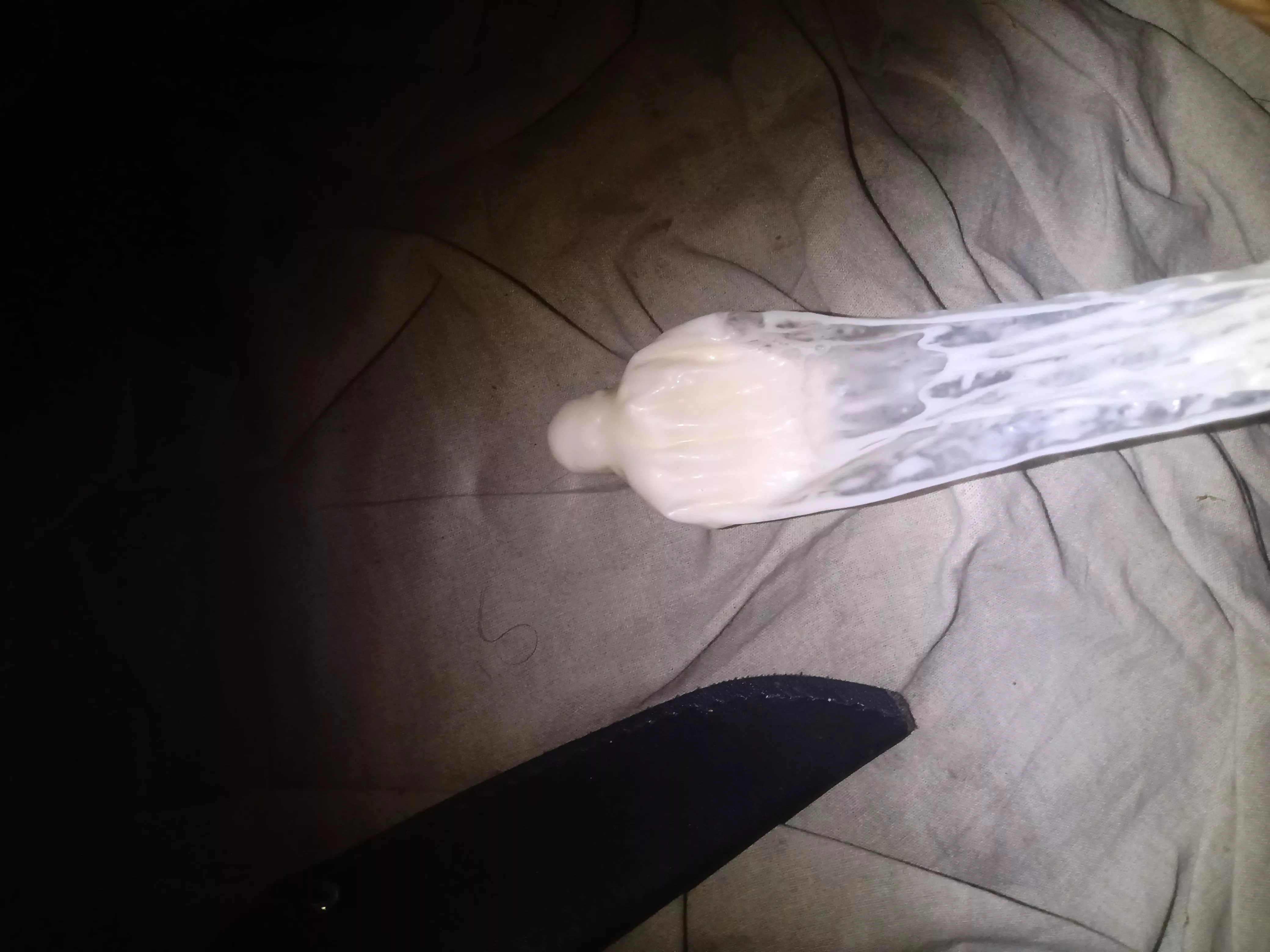 Muito esperma lubrificante 