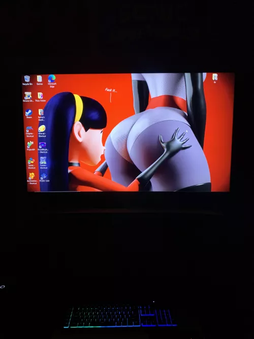 My Eternal PC Wallpaper 🍑❤️🖤