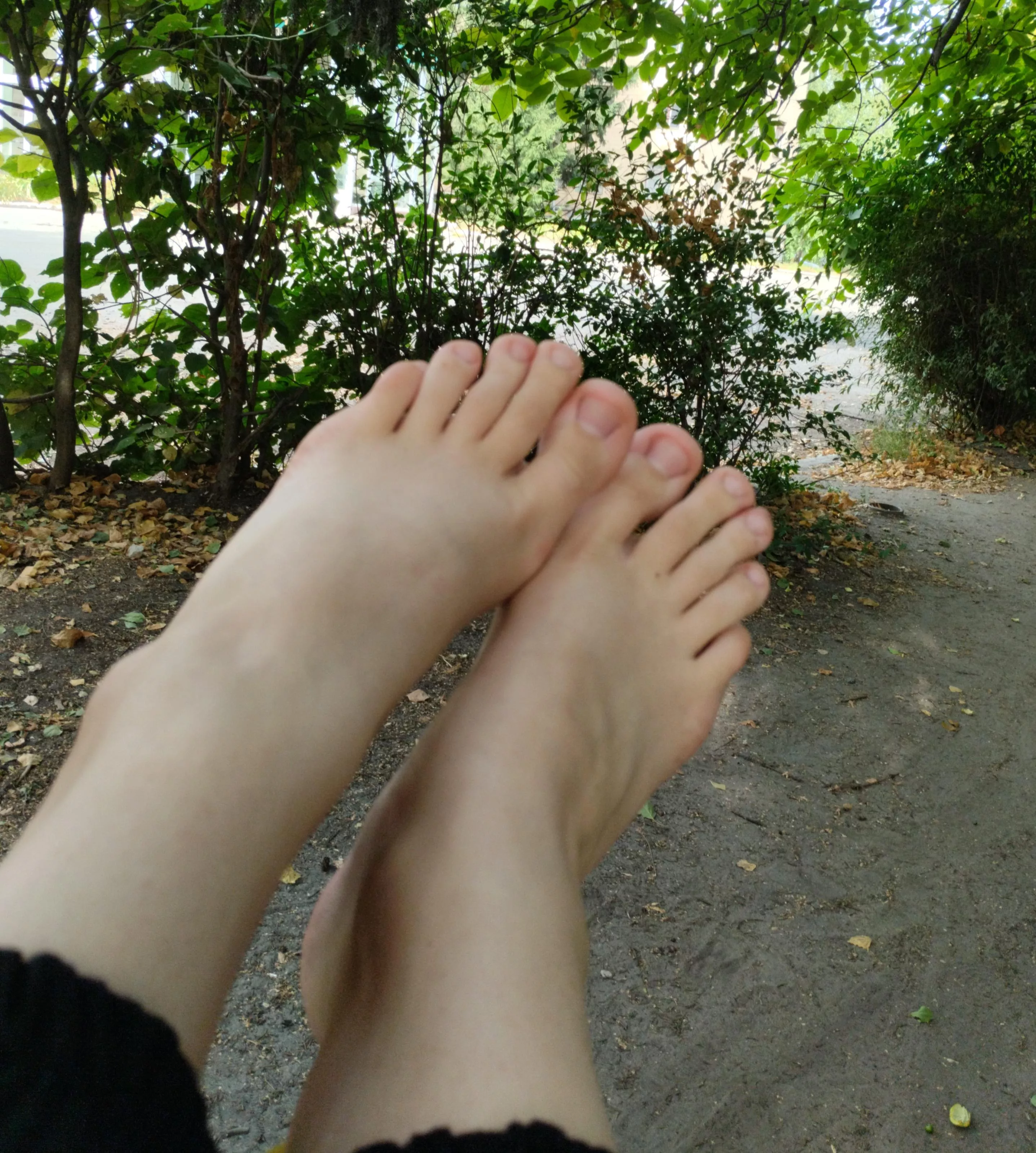 My feet want to show your cock how soft they are