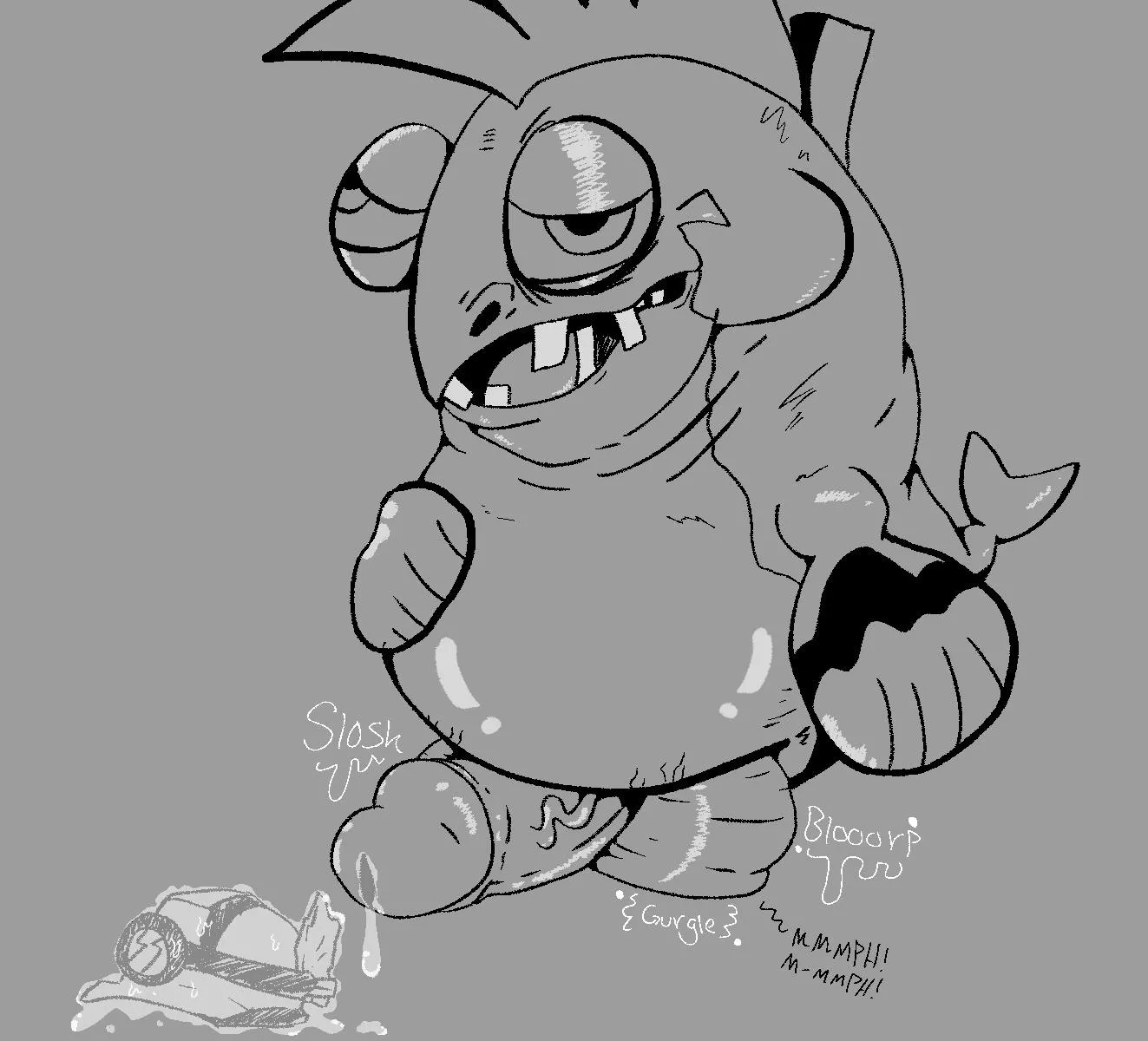 Old-ish Splatoon doodle (OC by Me)