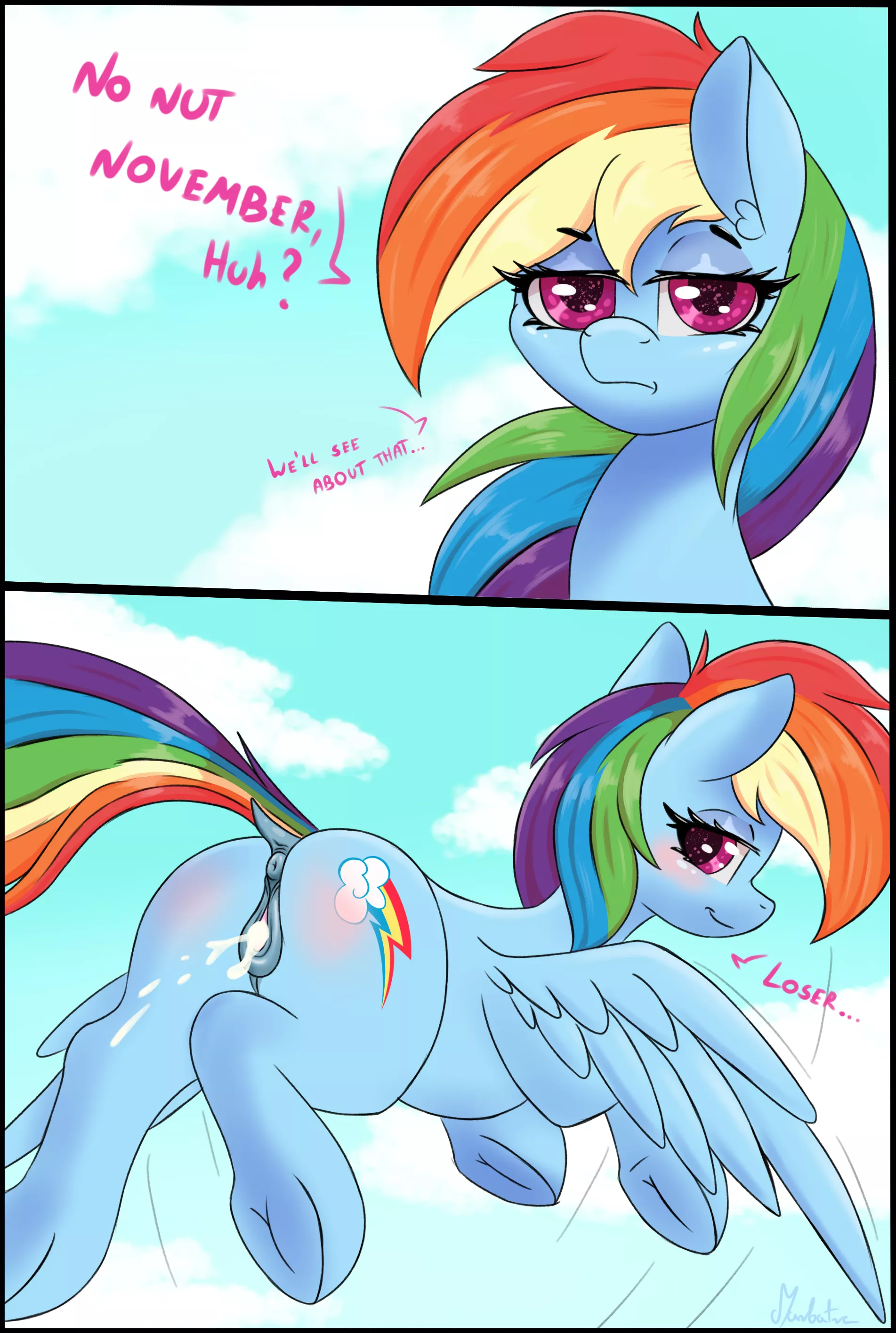 Rainbow dash doesn't care about your NNN