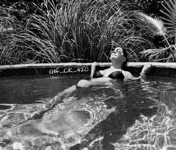 Real men don't care if your thighs touch because he's an expert at spreading them apart