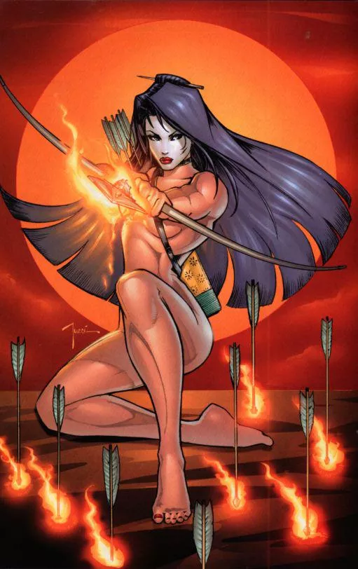 Shi's training [Shi Rekishi (1997) Issue #1] Illustrated By Billy Tucci