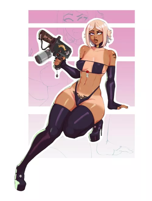 Sistah of battle by Darkminou 