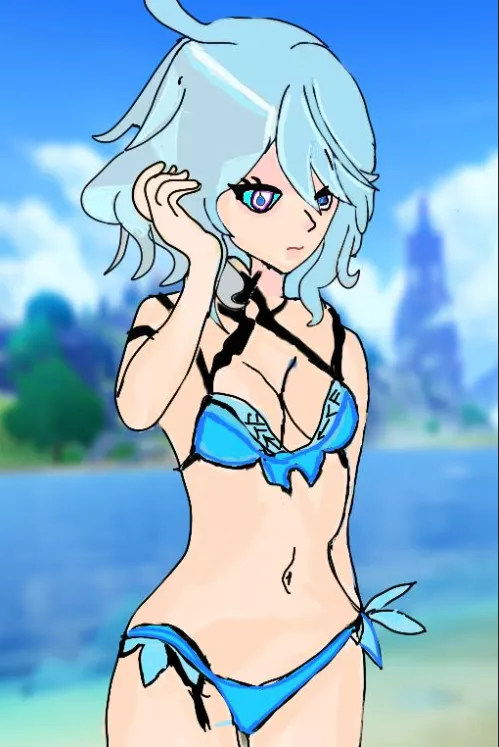 Swimsuit Furina >_<