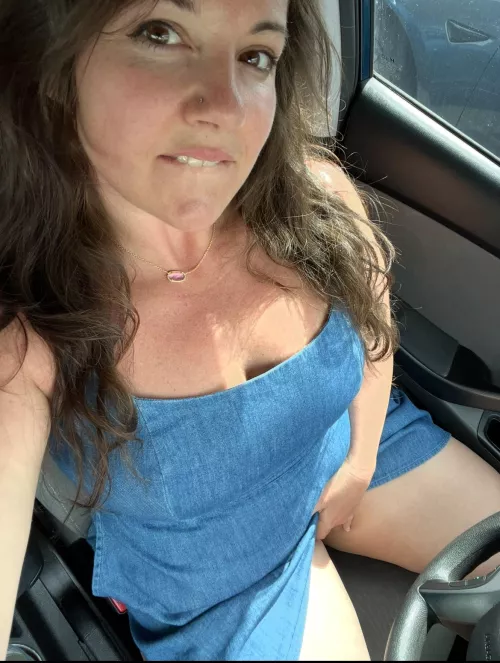 The car is a MILFs favorite place to get naughty!