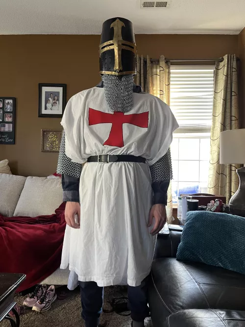 The crusades finally reach the Matriarchy in time for a Halloween party