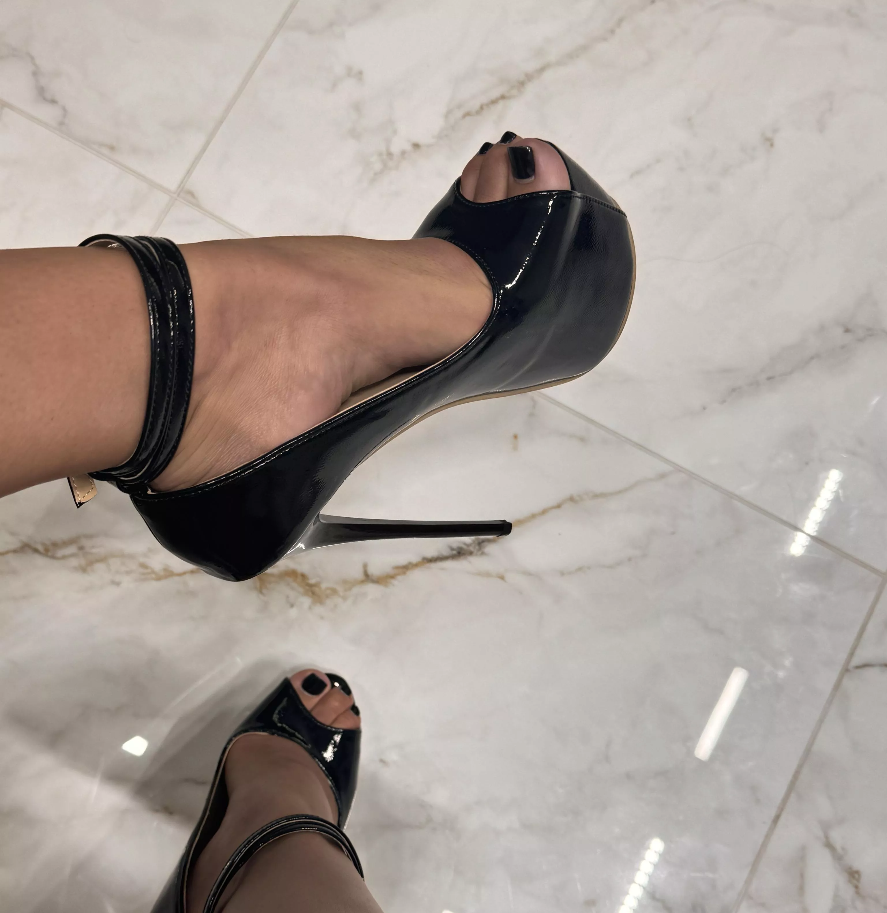 Thrilled to find out my black heels still fit
