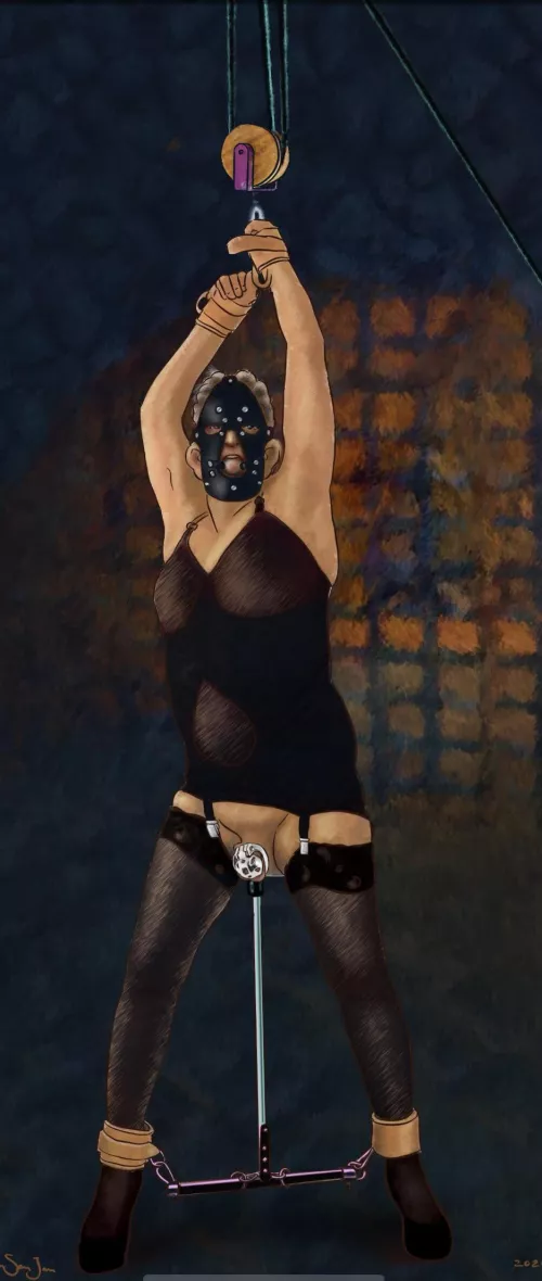 Totally helpless and waiting for you to decide what you have in store for me 