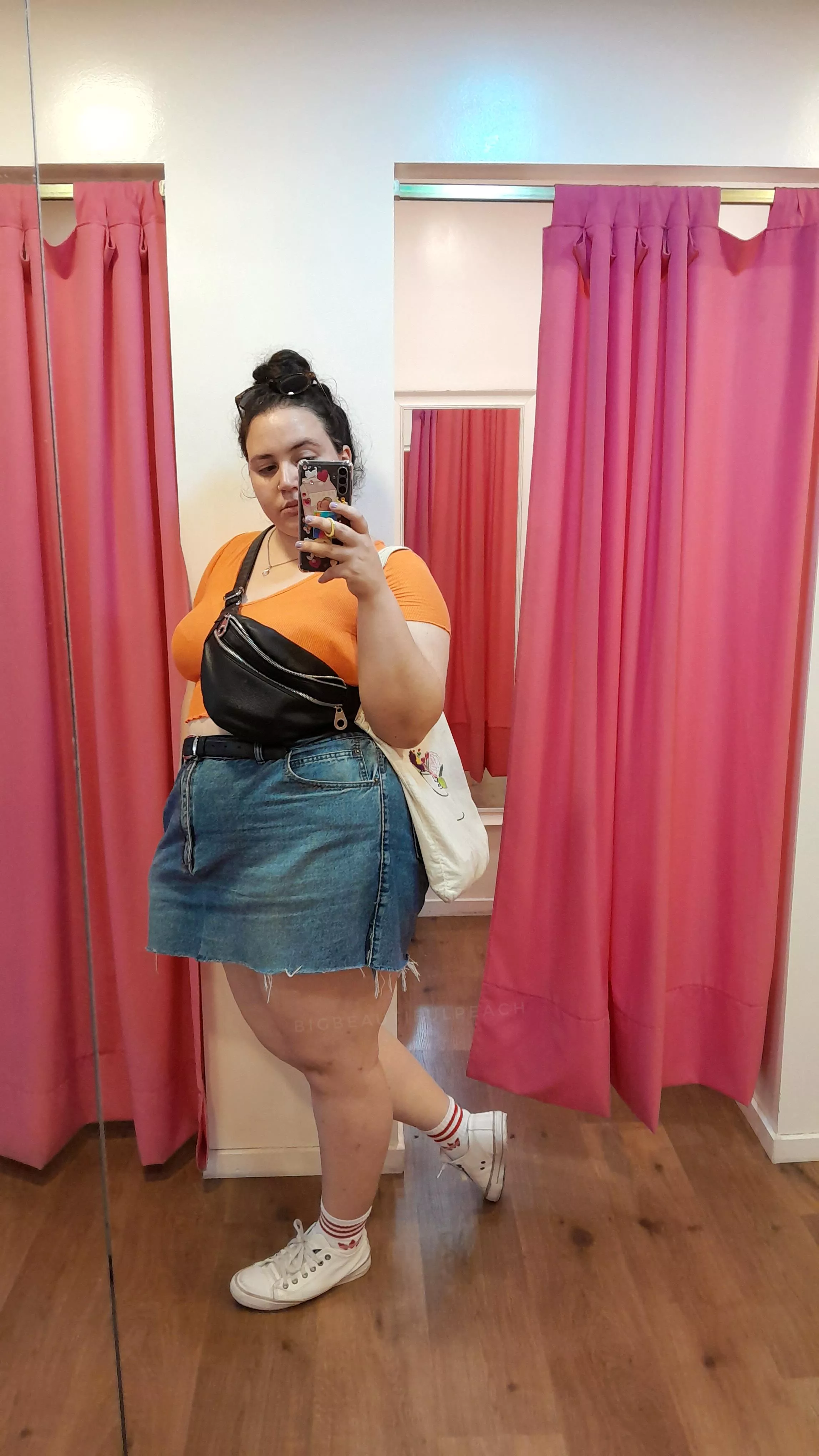 trying on new clothes, how do I look?