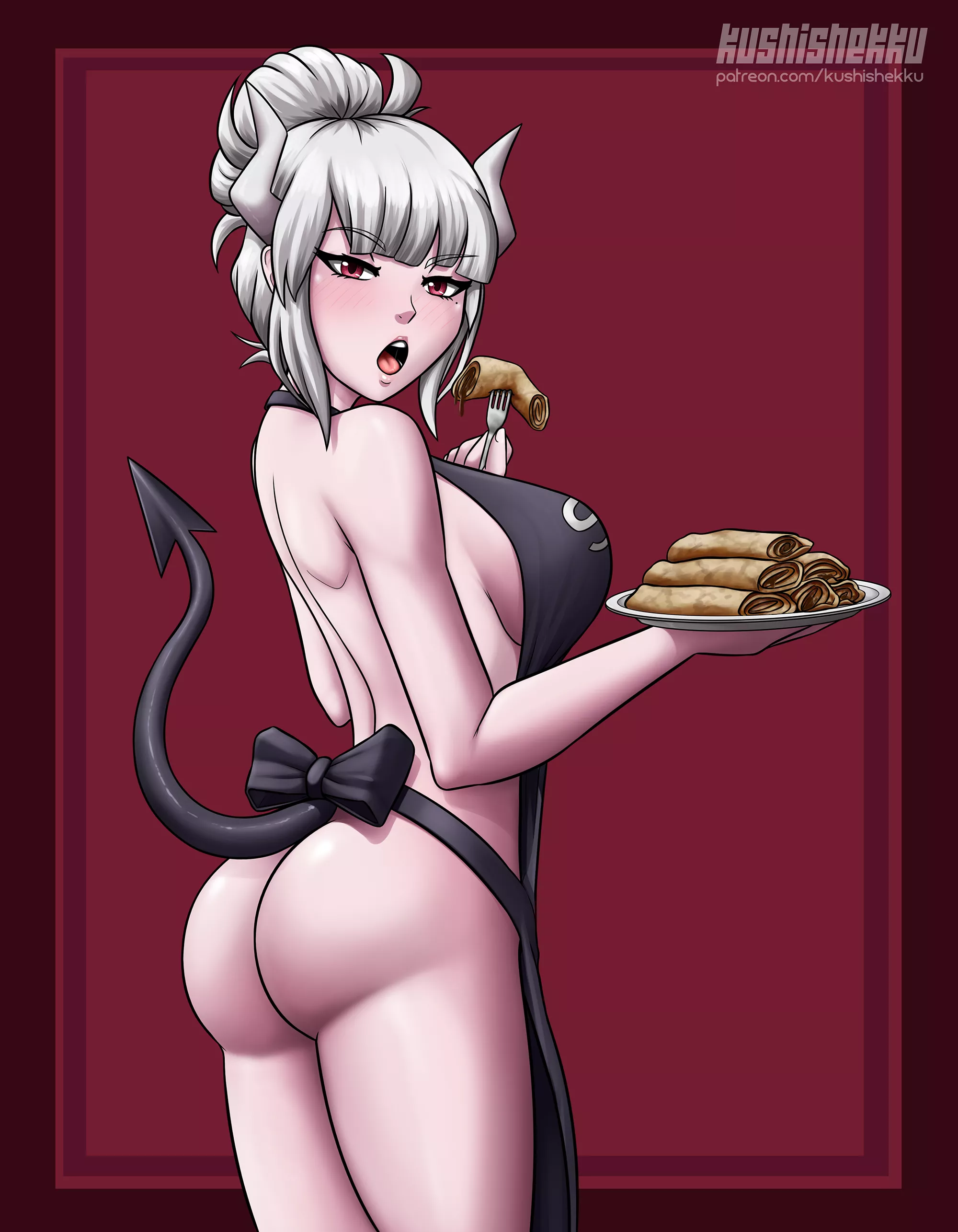 Wanna have a bite of my pancake, Taker ? [Kushishekku] 