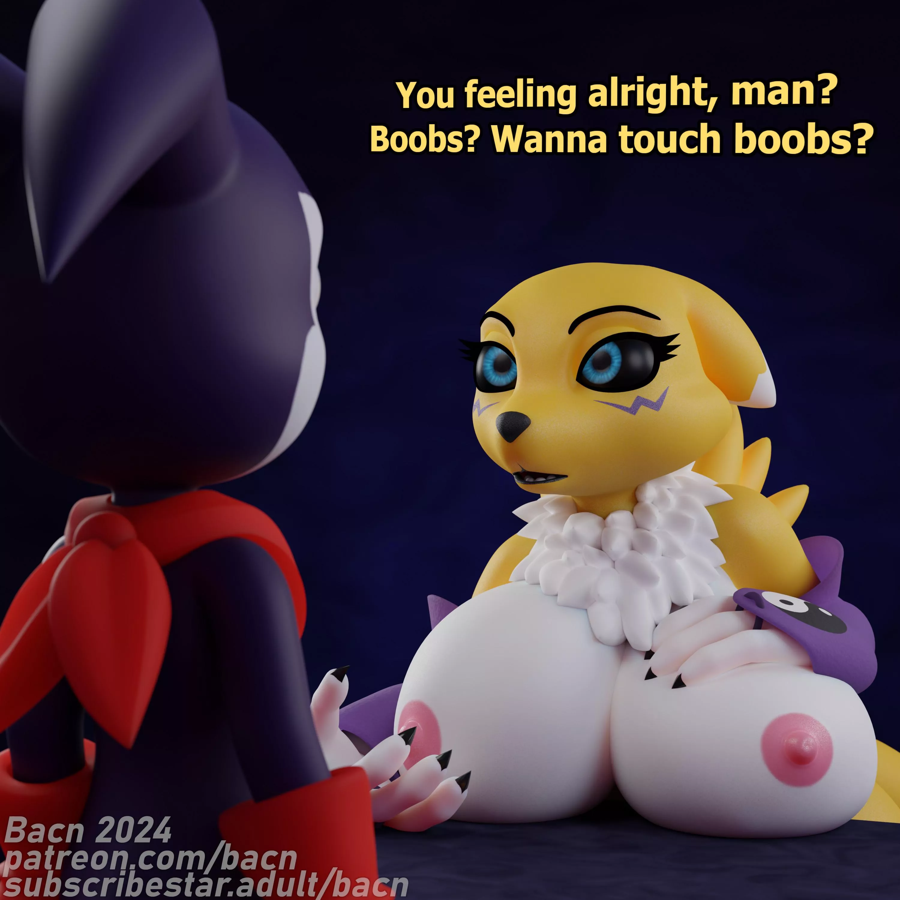 Wanna Touch Boobs? (Bacn)