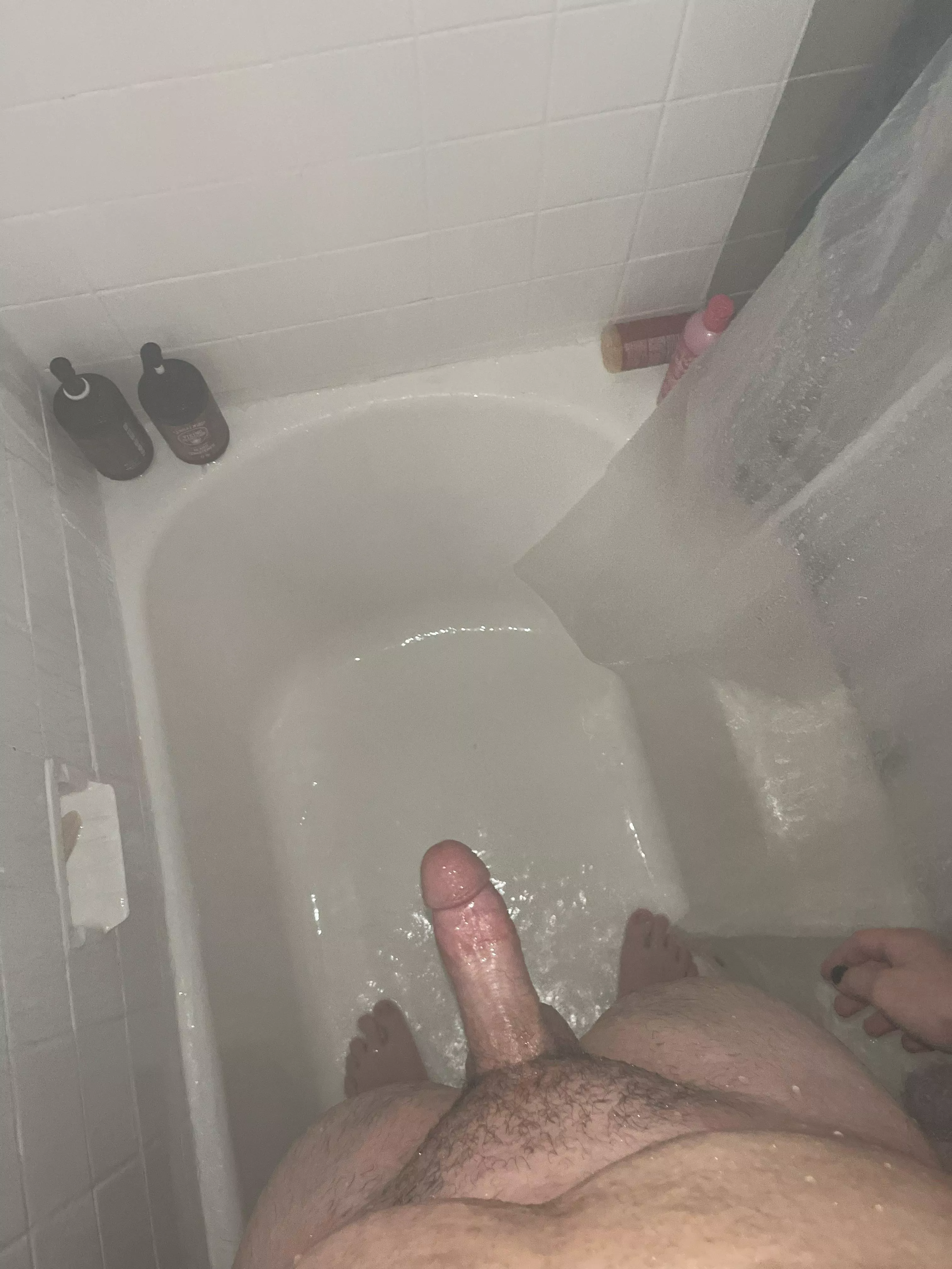 Washing my dick