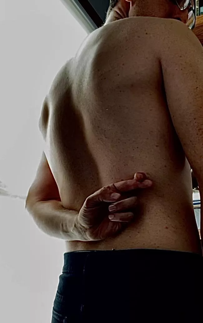 What you couldn’t see when I promised to be a perfect gentleman tonight