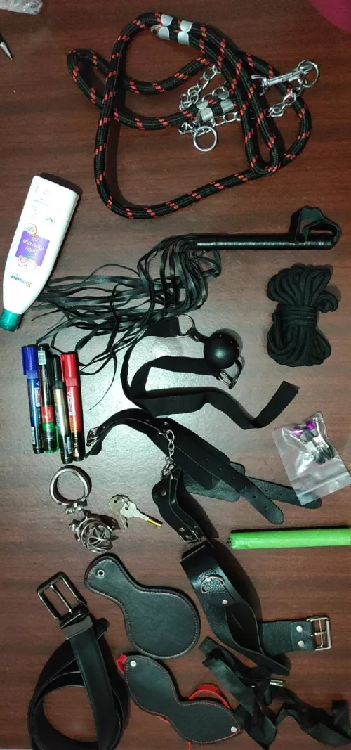 Which one would you like to use on me today?