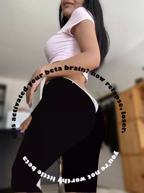 you are addicted to my censored body