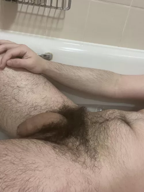You like my big hairy soft cock?😈💪🏼