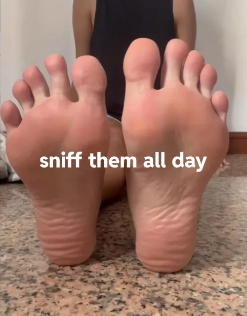 You will beg to sniff my soles after my workout 🤭🤭