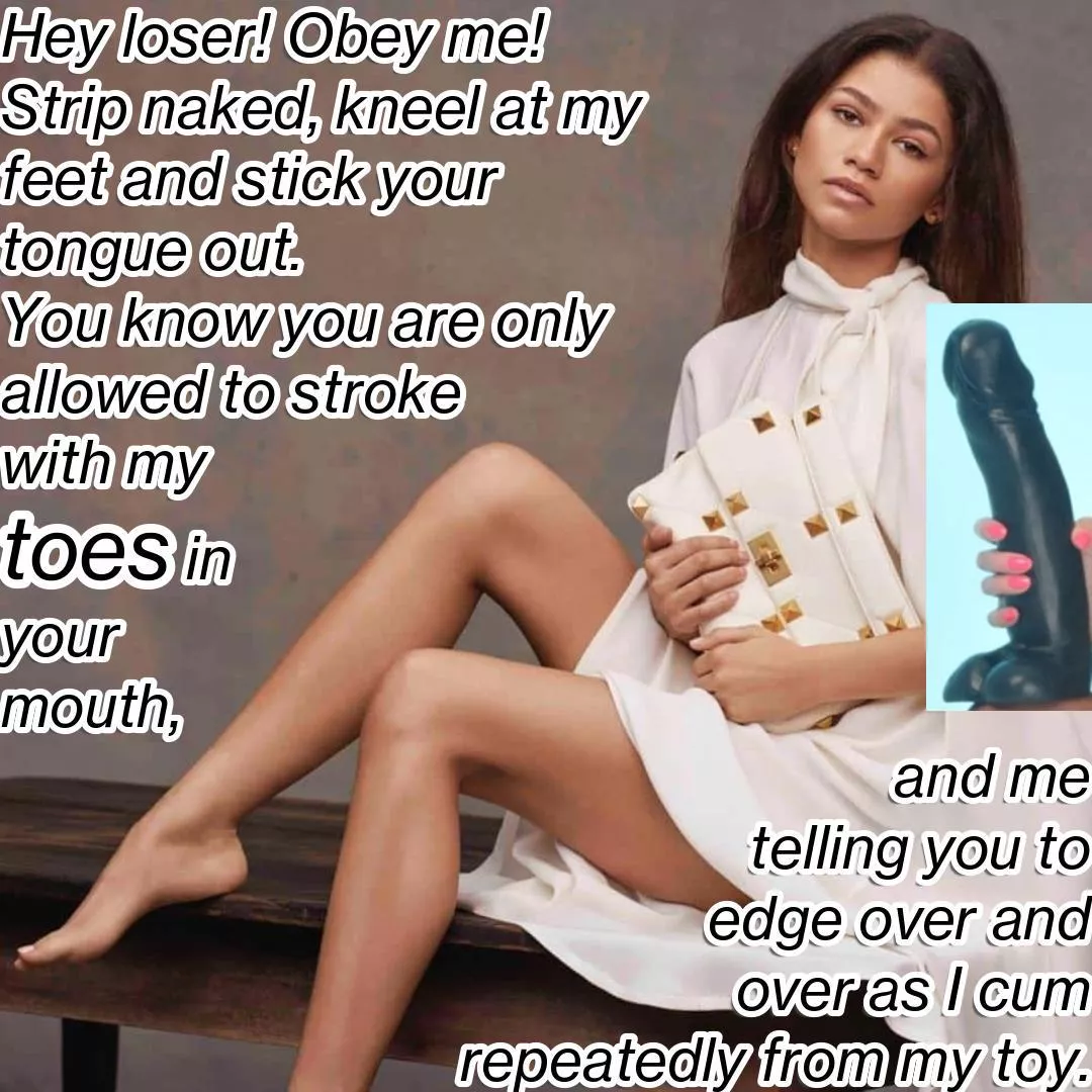 Zendaya Coleman - you can't beg to cum with my toes in your mouth Zendaya Coleman - you can't beg to cum with my toes in your mouth