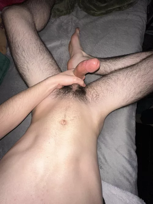 19 horny and hard